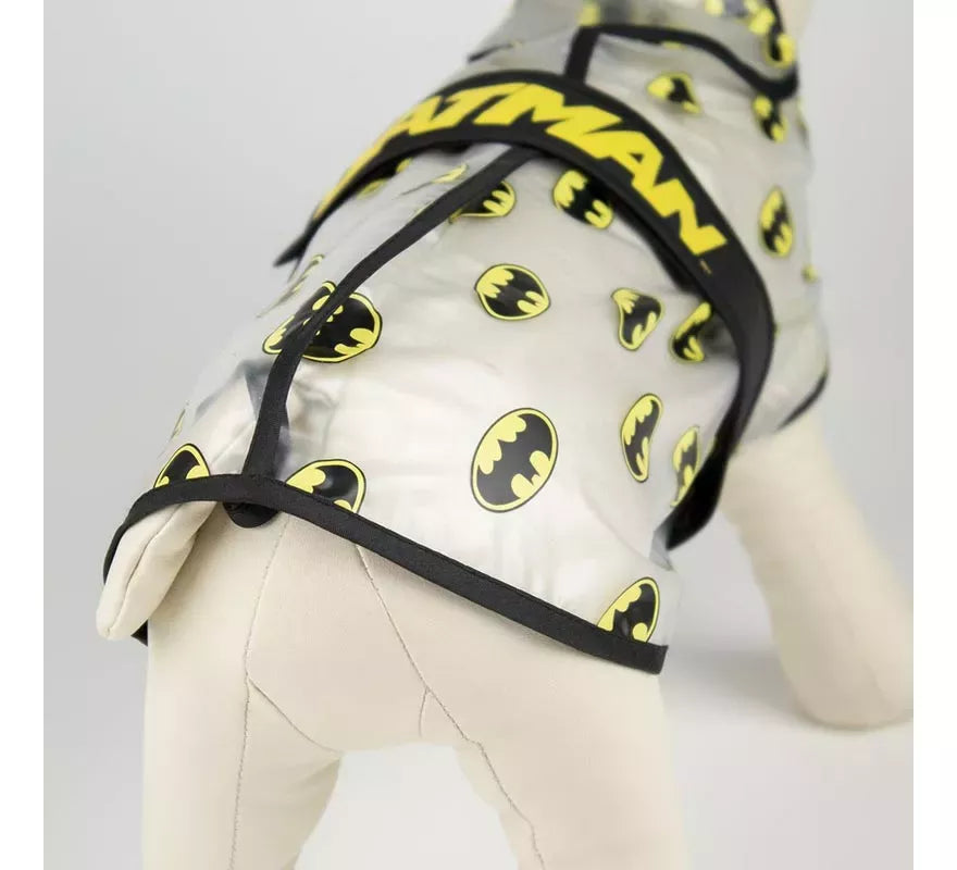 Impermeable Ajustable para Perro de Batman