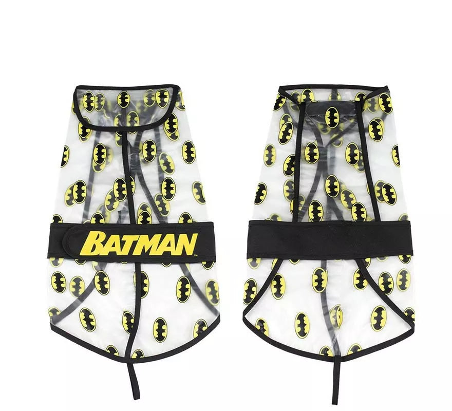 Impermeable Ajustable para Perro de Batman