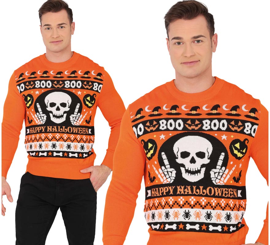Jersey Halloween Boo para hombre