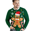 Jersey Navidad Galleta Jengibre para hombre