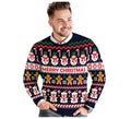 Jersey Navidad Muñeco de Nieve para hombre