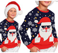Jersey Navidad Papá Noel cool para niños