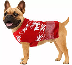 Christmas Border Sweater for Dog