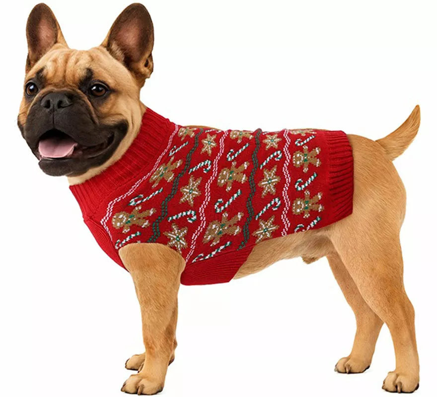 Translation missing: en.Jersey Navideño de Jengibre para perro