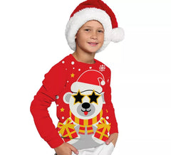 Children's Polar Bear Christmas Sweater