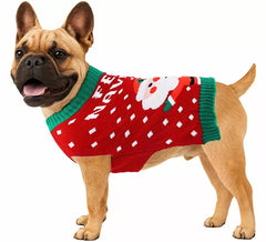 Santa Claus Christmas Sweater for Dogs