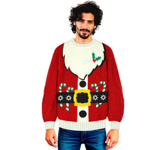 Adult Santa Claus Christmas Sweater