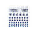 Joyas Adhesivas de Diamante brillo azul adulto