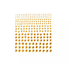 Adult Orange Glitter Diamond Adhesive Jewels