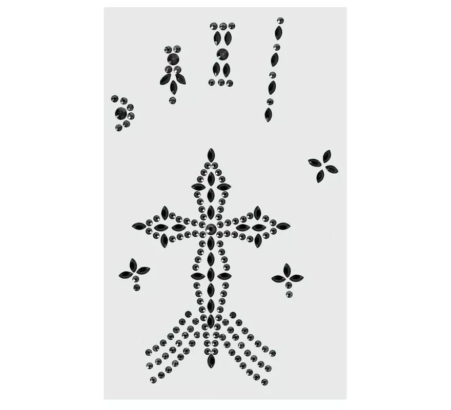 Translation missing: en.Joyas Facial Mano Cruz Adhesivas