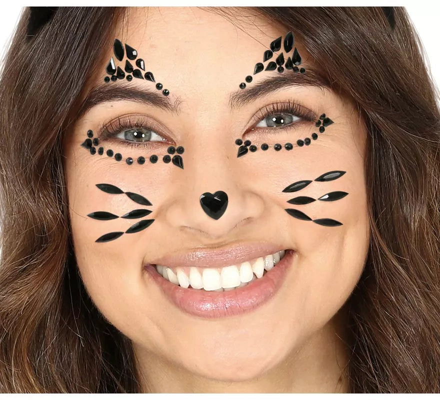 Translation missing: en.Joyas Faciales Adhesivas de Gatita