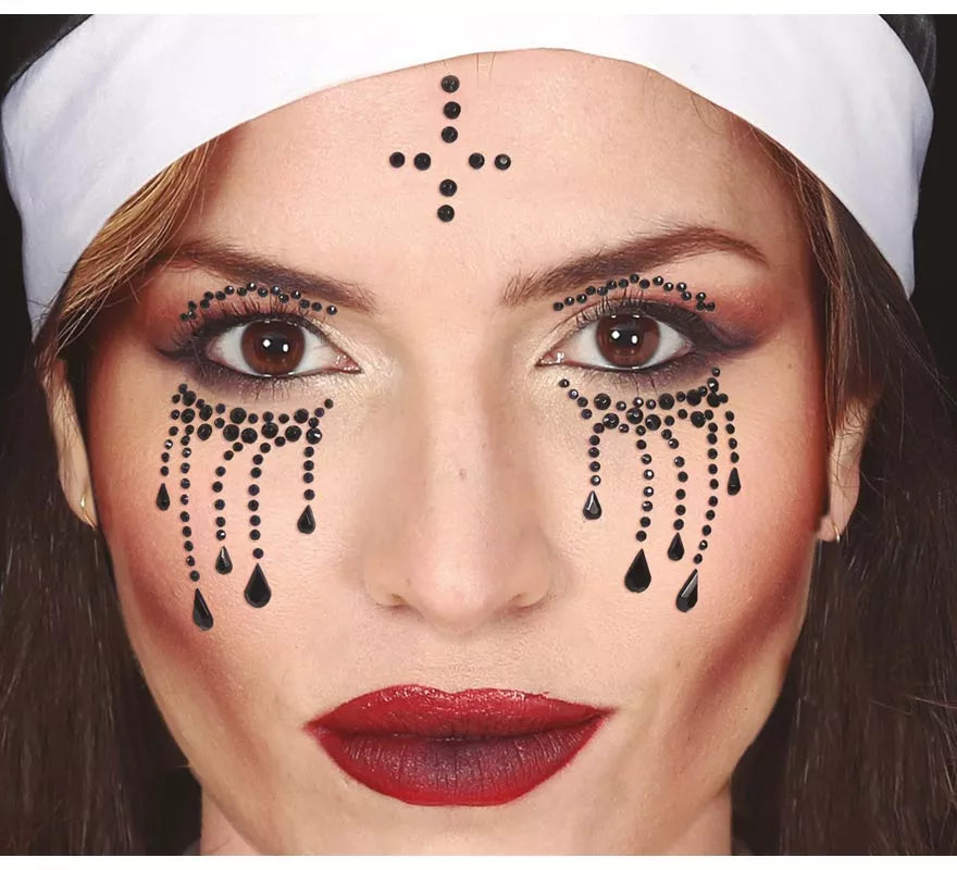 Joyas Faciales Adhesivas de Monja
