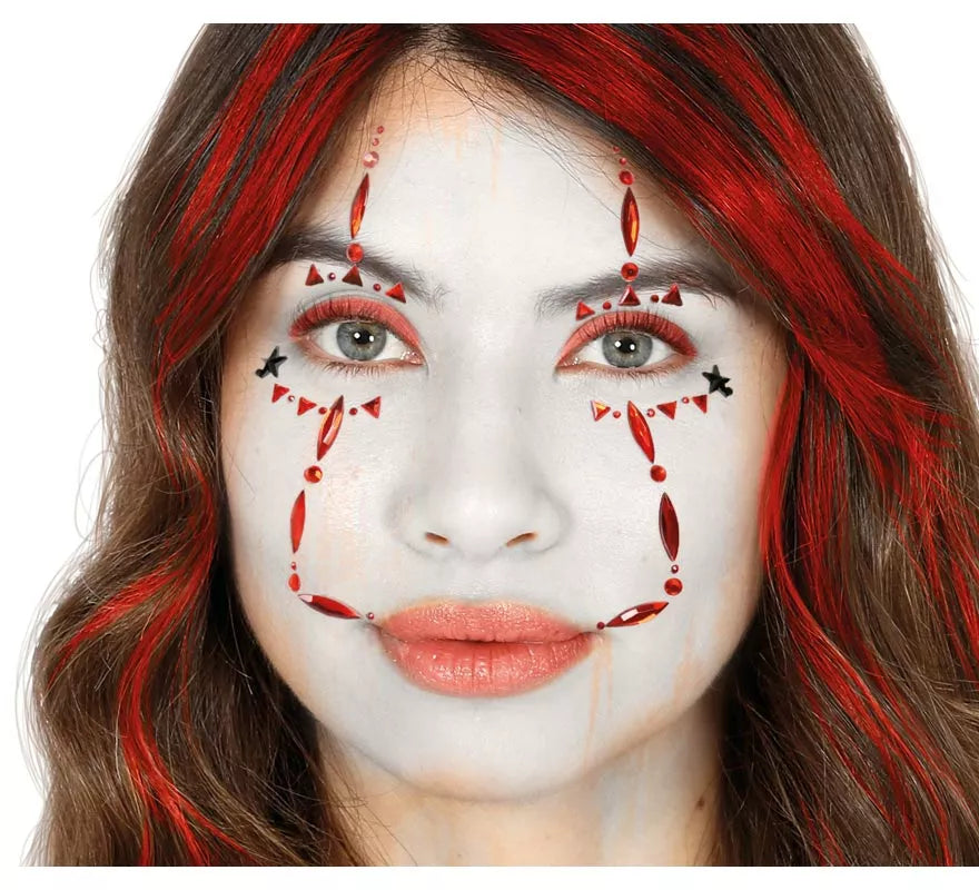 Translation missing: en.Joyas Faciales Adhesivas de Payaso