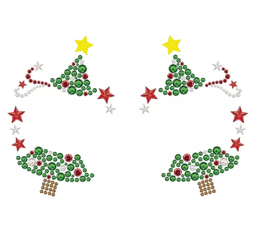 Joyas Faciales Árbol de Navidad