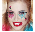 Joyas Faciales Arlequina Adhesivas