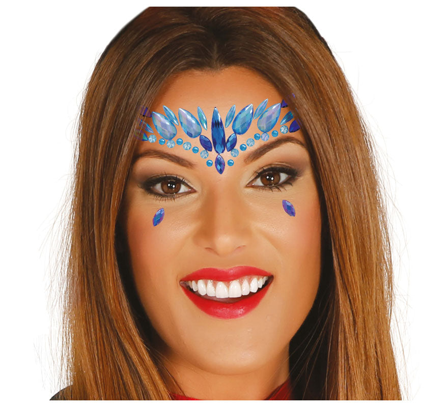 Translation missing: en.Joyas Faciales Azules Adhesivas