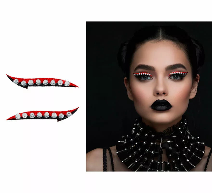 Translation missing: en.Joyas Faciales Eyeliner Glitter rojo