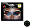 Joyas Faciales Gemas Gotas y puntos Luminiscentes adulto