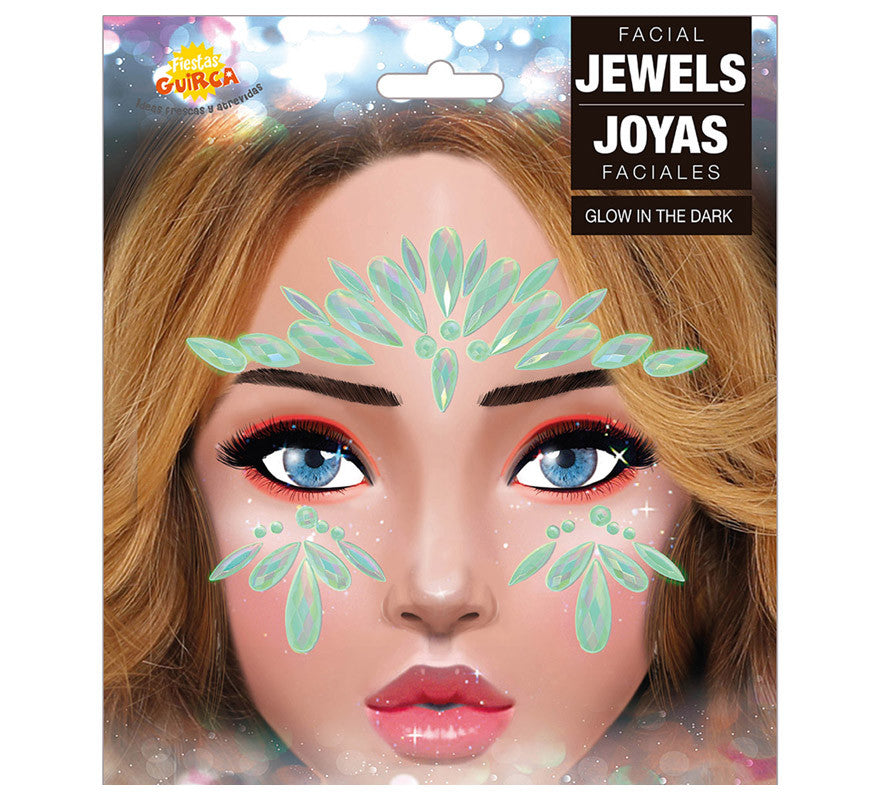 Translation missing: en.Joyas Faciales Glow In The Dark 2 Adhesivas