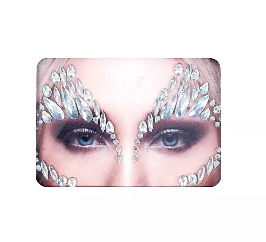 Translation missing: en.Joyas Faciales gotas plateadas brillantes