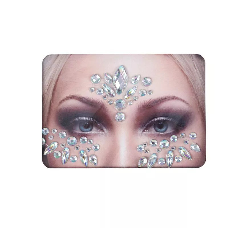 Translation missing: en.Joyas Faciales gotas plateadas brillantes