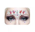 Joyas Faciales gotas rosa holográfico brillantes