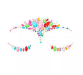 Joyas Faciales gotas y puntos multicolor