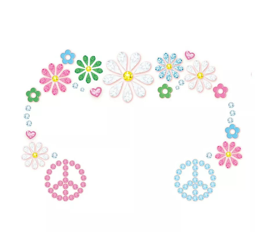 Joyas Faciales Hippie Floral