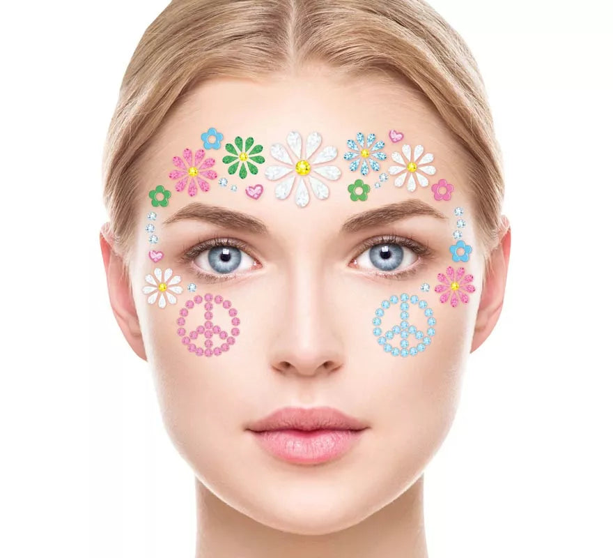 Translation missing: en.Joyas Faciales Hippie Floral
