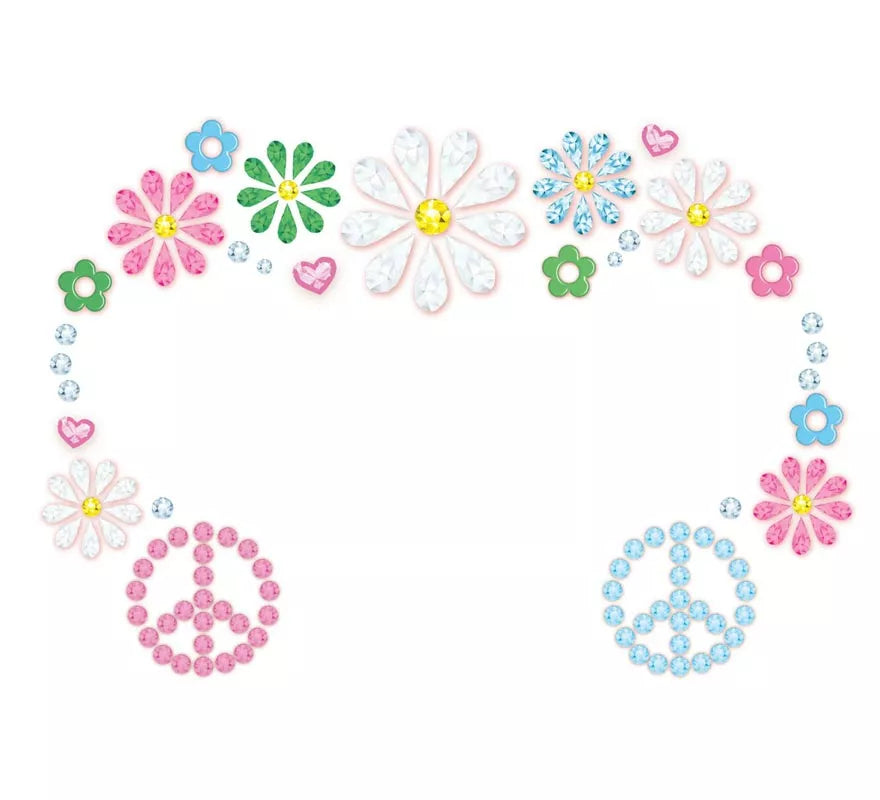 Joyas Faciales Hippie Floral