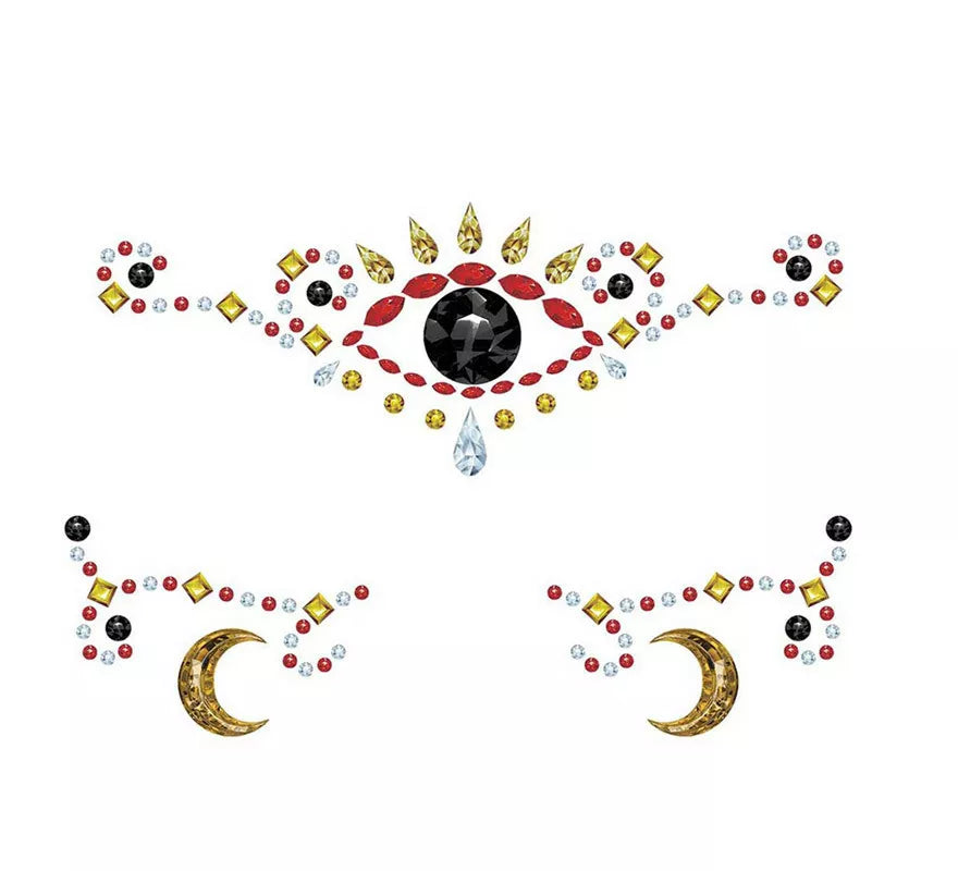 Joyas Faciales Medium Adhesivas