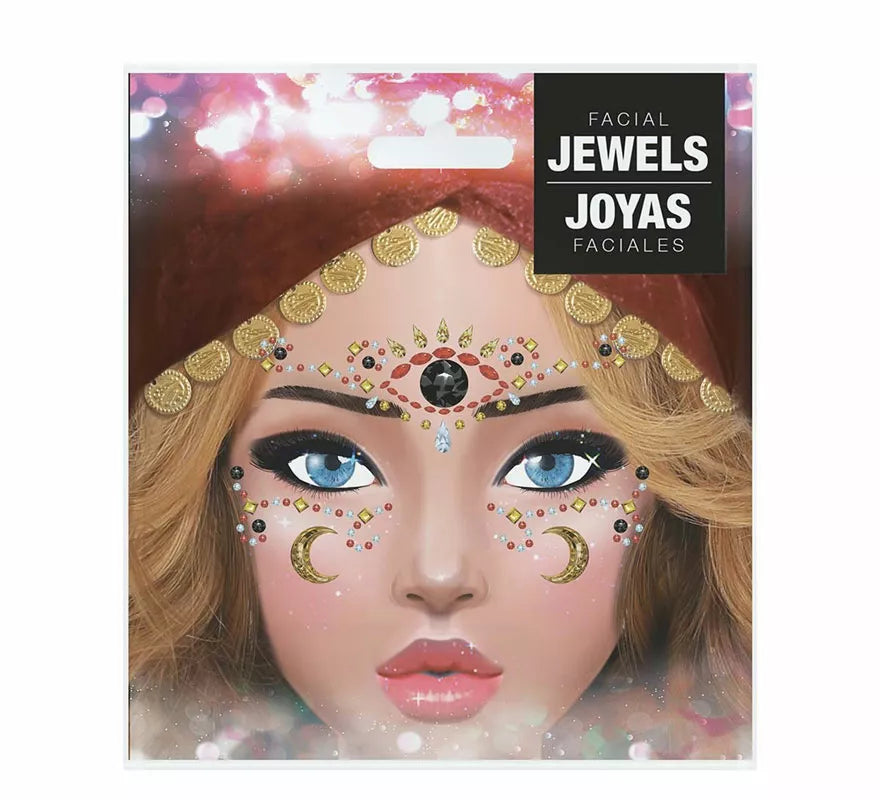 Joyas Faciales Medium Adhesivas
