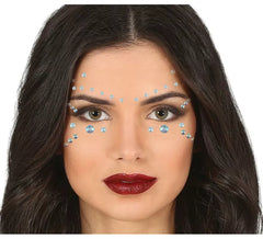 Facial Jewelry Bright Eyelashes and Eyebrows
