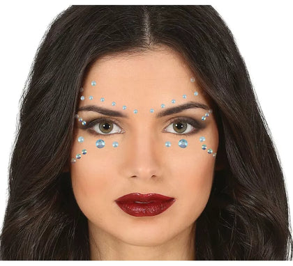 Joyas Faciales Pestañas y Cejas Brillantes