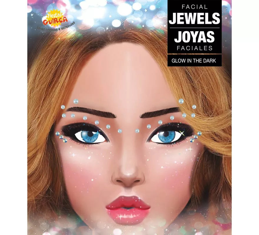 Joyas Faciales Pestañas y Cejas Brillantes