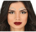 Joyas Faciales Pestañas y Cejas Estrellas doradas