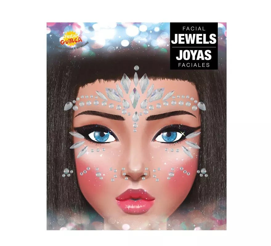 Translation missing: en.Joyas Faciales y Uñas plateado Diamantes elegantes