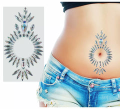 12x20cm Adult Shiny Belly Button Jewelry
