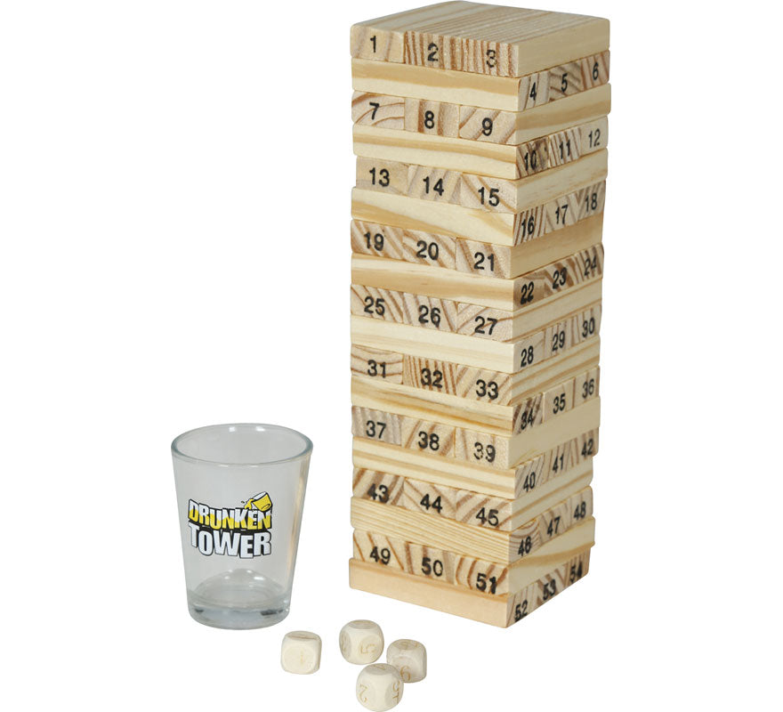 Translation missing: en.Juego de Equilibrio Bloques de madera y 4 Vasitos