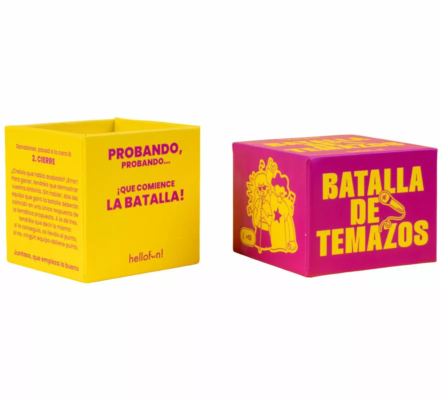 Translation missing: en.Juego de Mesa Batalla De Temazos