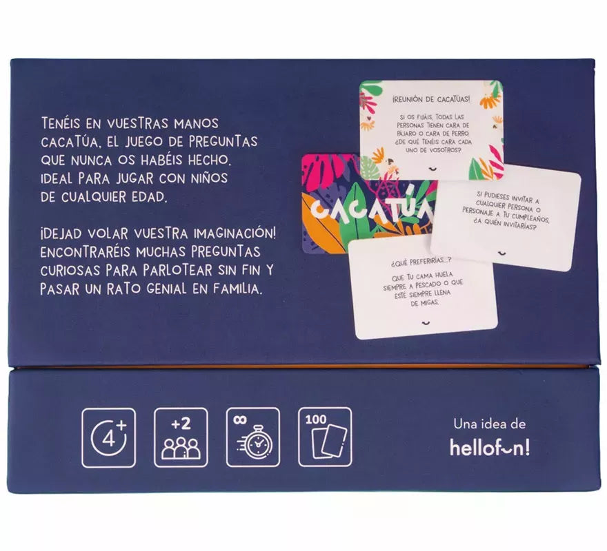 Translation missing: en.Juego de Mesa Cacatúa