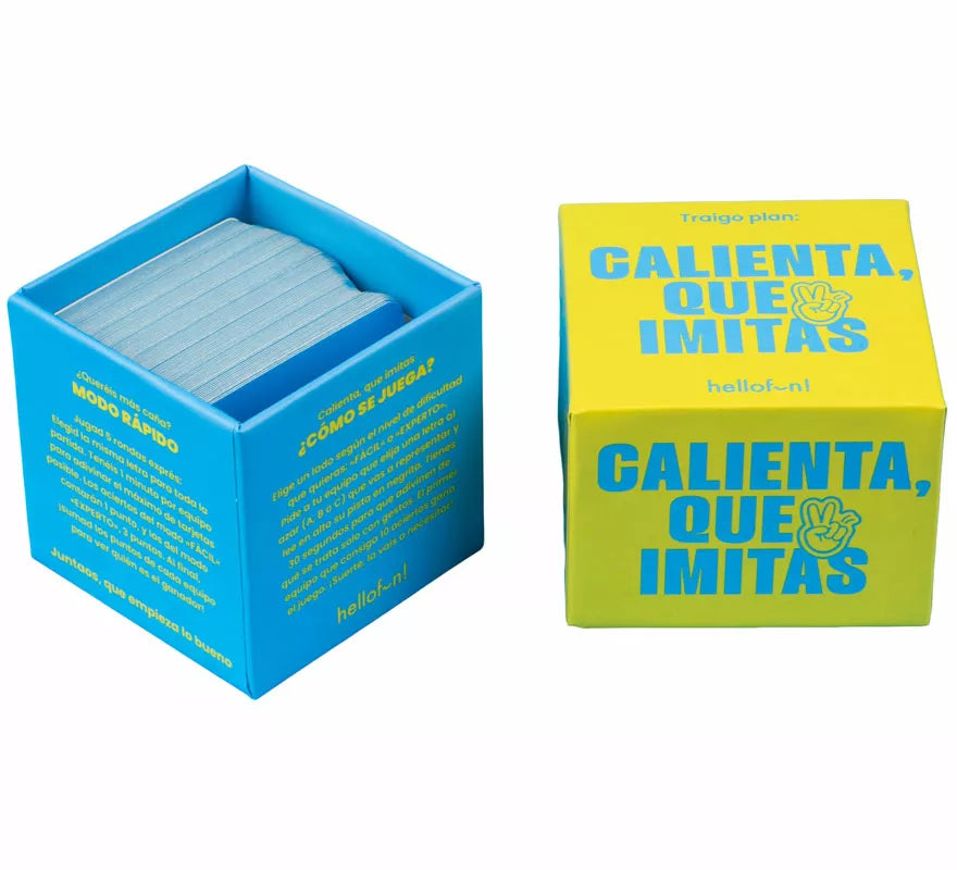 Juego de Mesa Calienta Que Imitas