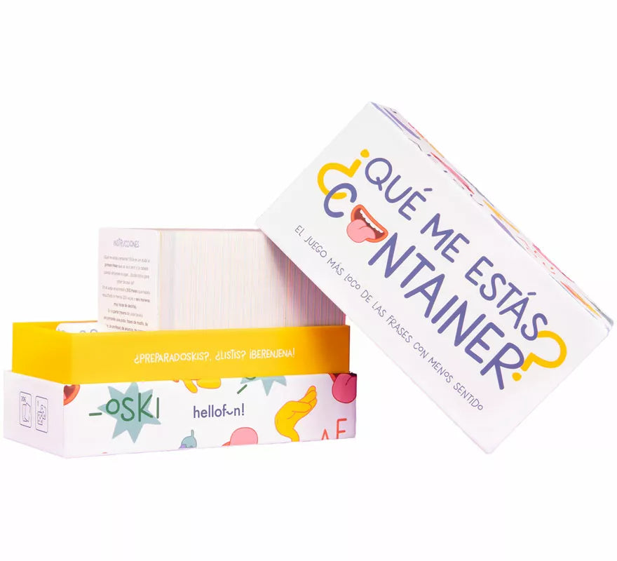 Juego de Mesa ¿Qué Me Estás Container?