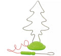 Juego Eléctrico de Silueta Árbol Navideño de 21x15 cm