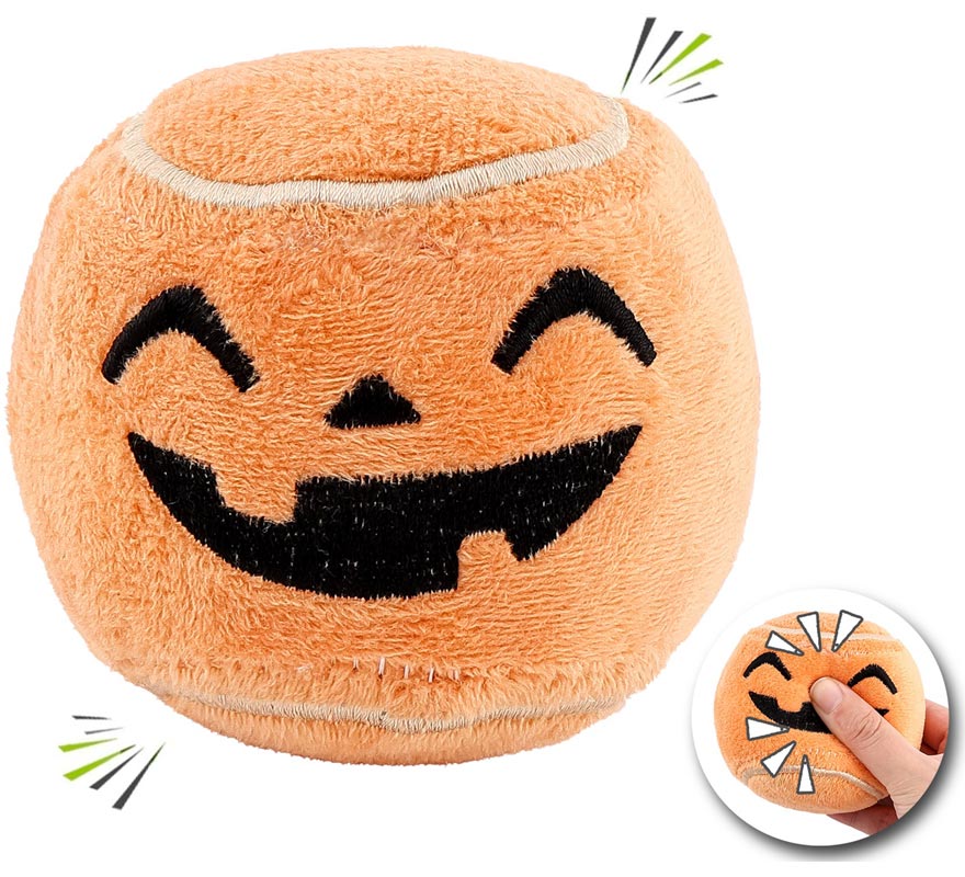 Juguete Mascota Pelota Calabaza de 9.5x8.5 cm