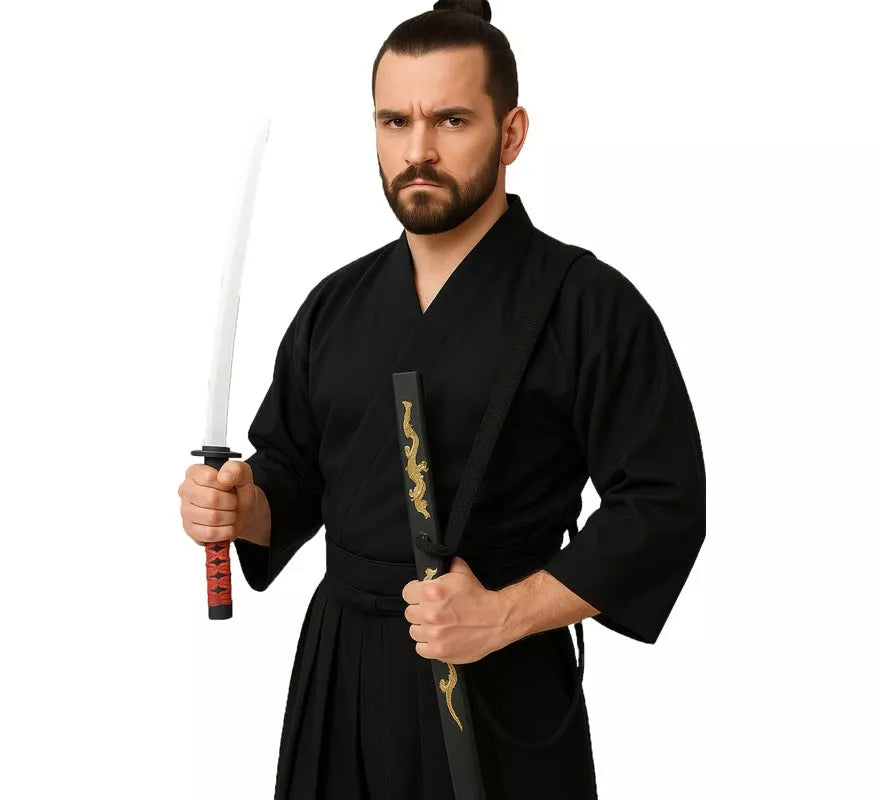 Katana con Funda de 60 cm de Plástico de Juguete
