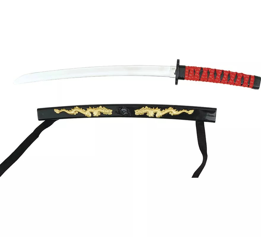 Translation missing: en.Katana con Funda de 60 cm de Plástico de Juguete