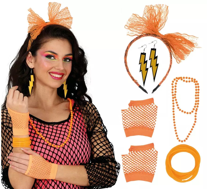 Translation missing: en.Kit Años 80 para mujer en varios colores