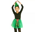 Kit Árbol Navidad Infantil de 30 cm: Diadema y Tutú de 28 cm