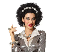 Disco Balls Kit: Headband, Earrings, Ring, Bracelet and Necklace